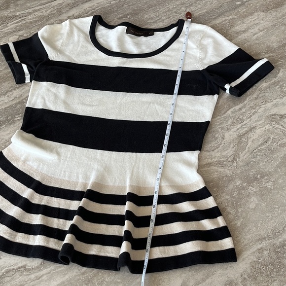 The Limited peplum striped summer sweater - Picture 8 of 9